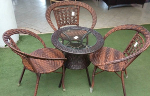 Balcony Chairs and  Table